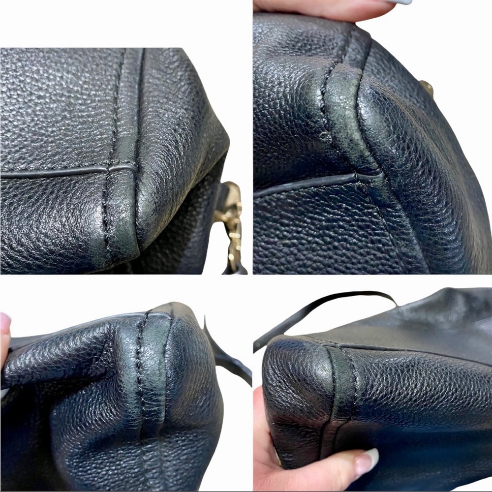 Kate Spade Black Front Flap Shoulder Bag - Picture 8 of 9